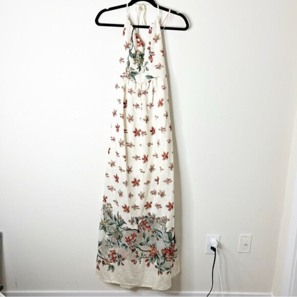 BCBGeneration Maxi Dress open back Long Floral print Size Small - Picture 6 of 16